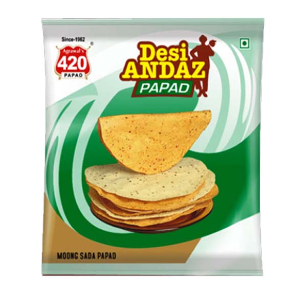 Desi Aandaz Moong Sada Papad