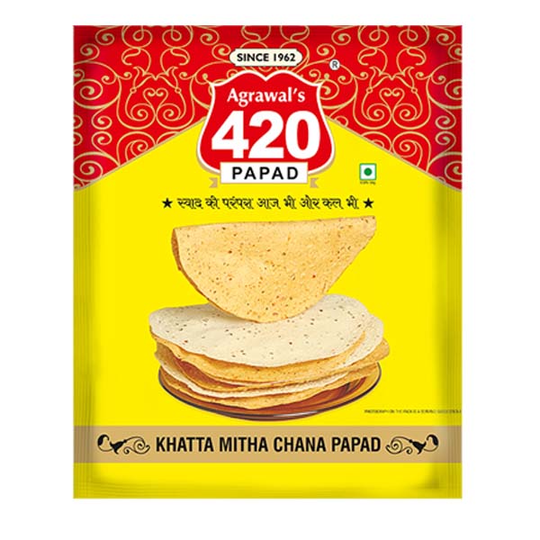 Chana Chatpata Papad