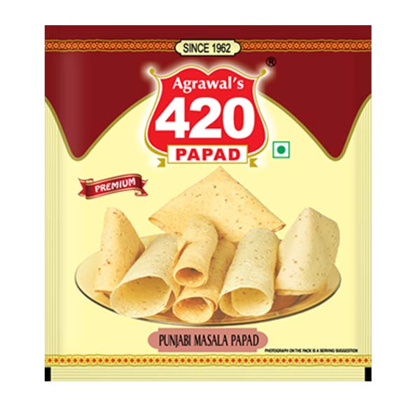 Punjabi Masala Papad